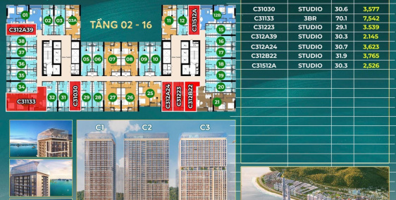 Căn hộ 34m2, 1,52 tỷ, tại Sun Centro Town, Bãi Cháy, Hạ Long, hot! Hàng hiếm